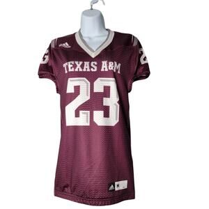 Adidas Texas A&M Aggies #23 Van Damme Jersey Dress Women’s Sz M (S)